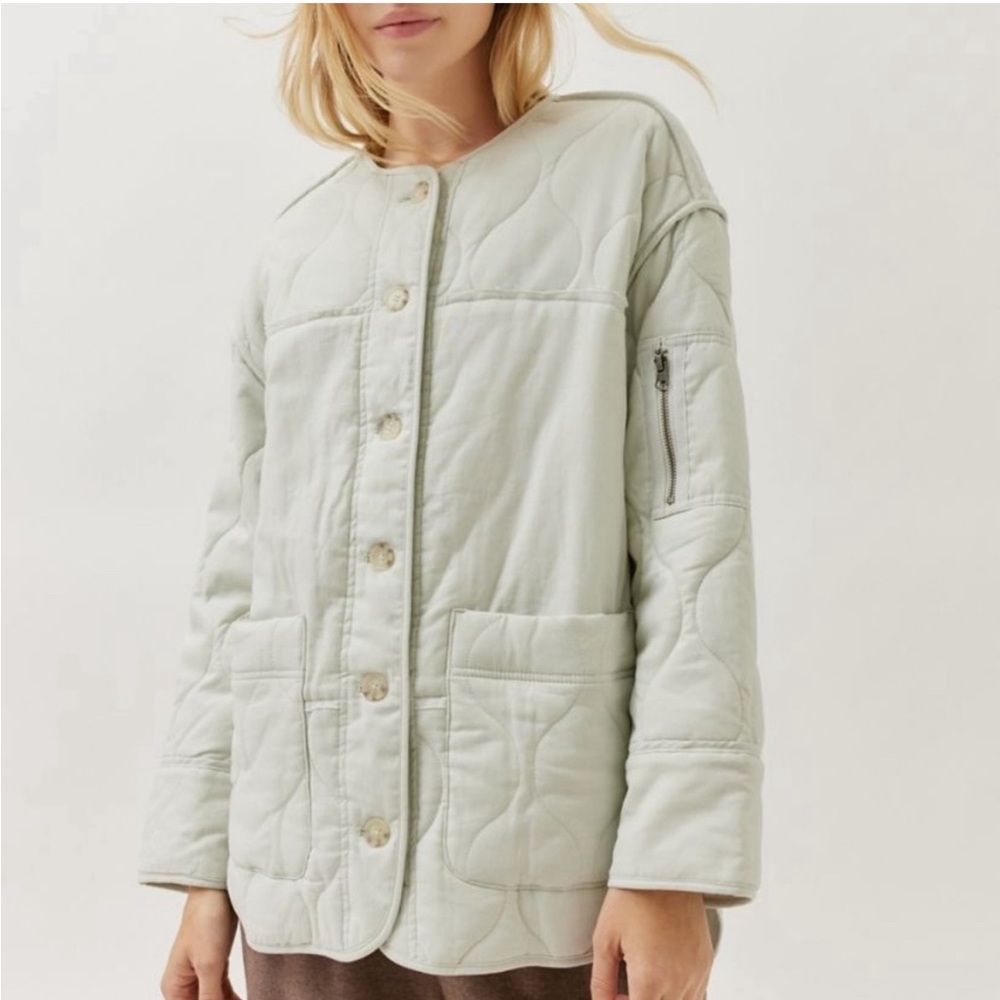 UO Rene Quilted Liner Jacket - Picture 4 of 6
